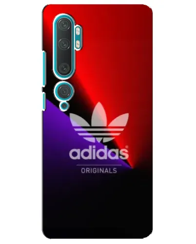 Чехол для Xiaomi Mi 10 с картинкой «Adidas Red Neon»