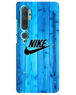 Чехол для Xiaomi Mi 10 с картинкой «Голубое дерево Nike»
