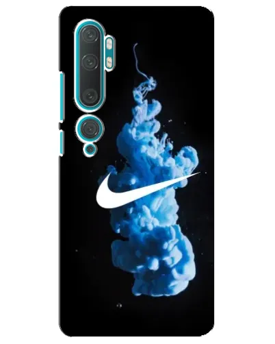 Чехол для Xiaomi Mi 10 с картинкой «Nike и синий дым» Чехол для Xiaomi Mi 10 с картинкой «Nike и синий дым»