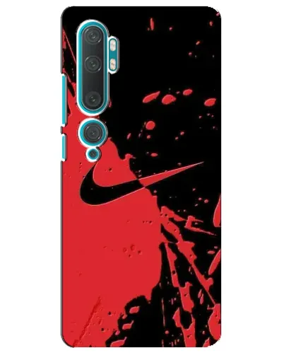 Чехол для Xiaomi Mi 10 с картинкой «Красные брызги Nike» Чехол для Xiaomi Mi 10 с картинкой «Красные брызги Nike»