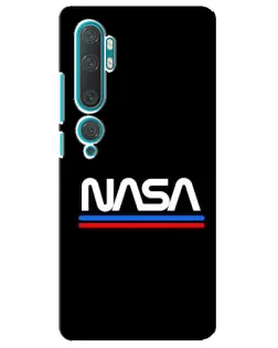 Чехол для Xiaomi Mi 10 с картинкой «NASA — классика Red Blue» Чехол для Xiaomi Mi 10 с картинкой «NASA — классика Red Blue»