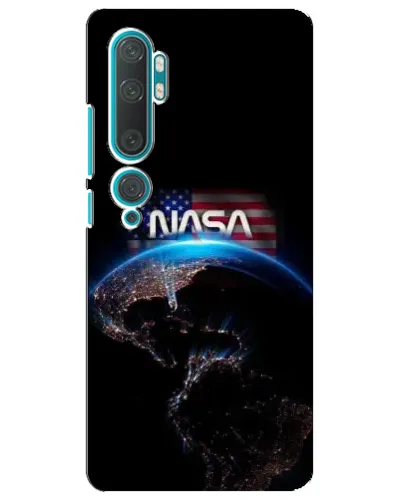 Чехол для Xiaomi Mi 10 с картинкой «Земля из космоса NASA»