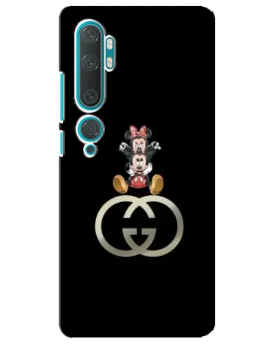 Чехол для Xiaomi Mi 10 с картинкой «Минни Маус на лого» Чехол для Xiaomi Mi 10 с картинкой «Минни Маус на лого»