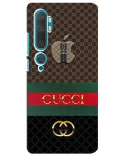 Чехол для Xiaomi Mi 10 с картинкой «Gucci — брендированный десерт»