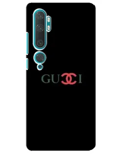 Чехол для Xiaomi Mi 10 с картинкой «Gucci — красный градиент»