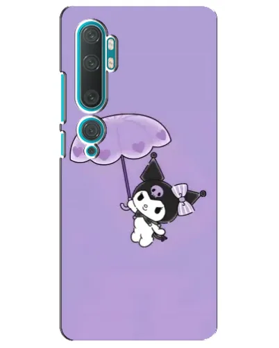 Чехол для Xiaomi Mi 10 с картинкой «Kuromi с зонтиком»