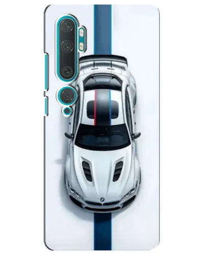 Чехол для Xiaomi Mi 10 с картинкой «Вид сверху — BMW M»