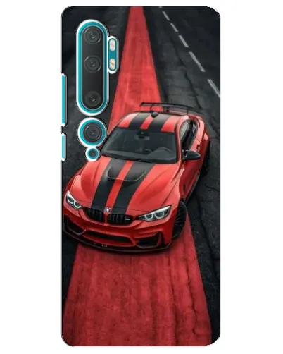 Чехол для Xiaomi Mi 10 с картинкой «BMW на красной дорожке»