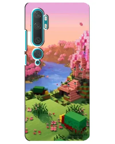 Чехол для Xiaomi Mi 10 с картинкой «Розовое дерево Minecraft» Чехол для Xiaomi Mi 10 с картинкой «Розовое дерево Minecraft»
