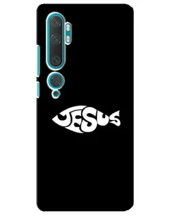 Чохол для Xiaomi Mi 10 з картинкою «Риба  Jesus»