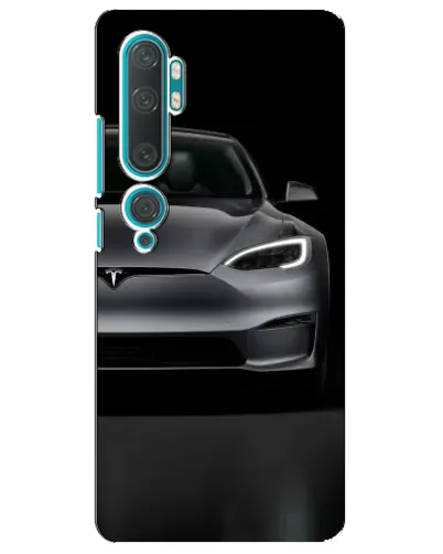 Чехол для Xiaomi Mi 10 с картинкой «Tesla Model S Look»