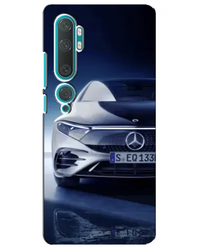 Чехол для Xiaomi Mi 10 с картинкой «Mercedes EQ — будущее»
