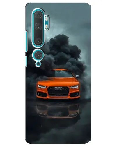 Чехол для Xiaomi Mi 10 с картинкой «Audi в облаках дыма» Чехол для Xiaomi Mi 10 с картинкой «Audi в облаках дыма»
