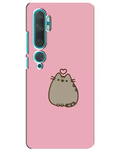 Чехол для Xiaomi Mi 10 с картинкой «Pusheen сердце» Чехол для Xiaomi Mi 10 с картинкой «Pusheen сердце»