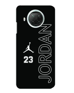 Чехол для Xiaomi Mi 10i с картинкой «Jordan Vertical»