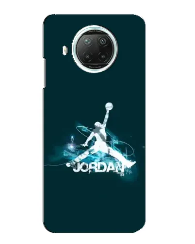 Чехол для Xiaomi Mi 10i с картинкой «Jordan Blue Fire» Чехол для Xiaomi Mi 10i с картинкой «Jordan Blue Fire»