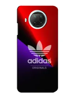 Чехол для Xiaomi Mi 10i с картинкой «Adidas Red Neon»