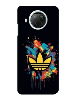 Чехол для Xiaomi Mi 10i с картинкой «Adidas Splash»