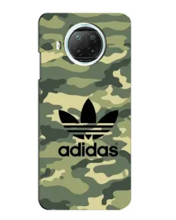 Чехол для Xiaomi Mi 10i с картинкой «Милитари стиль Adidas»