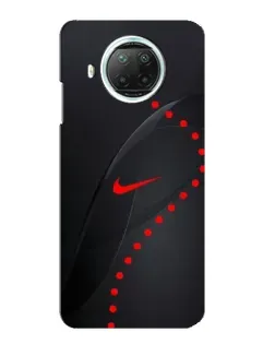 Чехол для Xiaomi Mi 10i с картинкой «Абстрактный дизайн Nike»