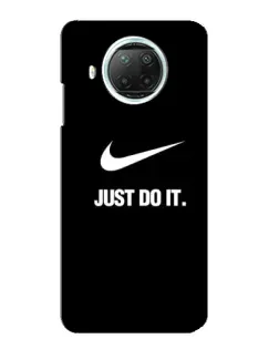 Чехол для Xiaomi Mi 10i с картинкой «Классический принт Nike»