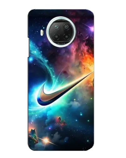 Чехол для Xiaomi Mi 10i с картинкой «Космический Nike Swoosh» Чехол для Xiaomi Mi 10i с картинкой «Космический Nike Swoosh»
