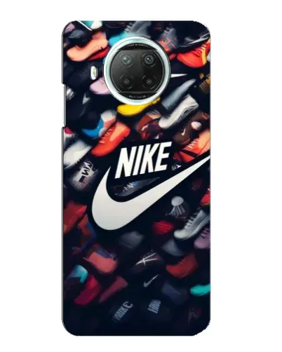 Чехол для Xiaomi Mi 10i с картинкой «Коллекция кроссовок Nike» Чехол для Xiaomi Mi 10i с картинкой «Коллекция кроссовок Nike»