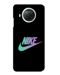 Чехол для Xiaomi Mi 10i с картинкой «Nike — городская ночь»
