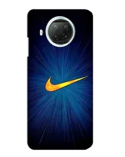 Чохол для Xiaomi Mi 10i з картинкою «Синій пульс Nike»