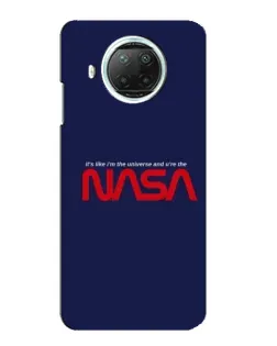 Чехол для Xiaomi Mi 10i с картинкой «NASA — глубокий космос»