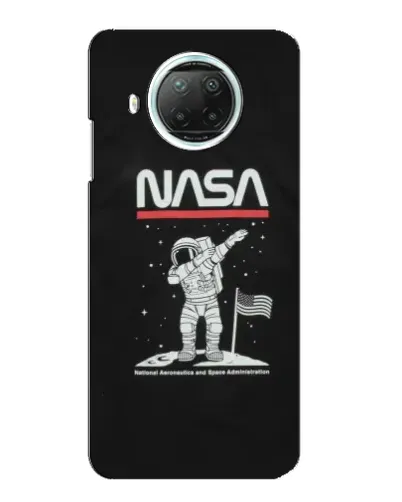 Чехол для Xiaomi Mi 10i с картинкой «NASA — шагаем по Луне» Чехол для Xiaomi Mi 10i с картинкой «NASA — шагаем по Луне»