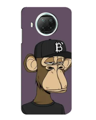 Чехол для Xiaomi Mi 10i с картинкой «Bored Ape в кепке»