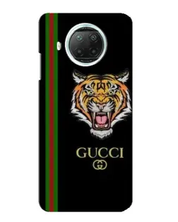 Чехол для Xiaomi Mi 10i с картинкой «Тигр Gucci»