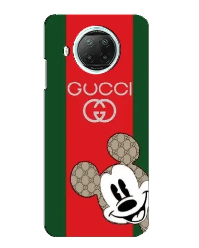 Чехол для Xiaomi Mi 10i с картинкой «Gucci — полосы и Микки» Чехол для Xiaomi Mi 10i с картинкой «Gucci — полосы и Микки»
