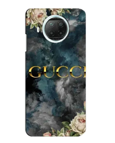 Чехол для Xiaomi Mi 10i с картинкой «Абстрактные цветы Gucci» Чехол для Xiaomi Mi 10i с картинкой «Абстрактные цветы Gucci»
