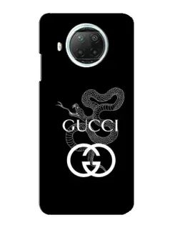 Чехол для Xiaomi Mi 10i с картинкой «Gucci — серебряная змея» Чехол для Xiaomi Mi 10i с картинкой «Gucci — серебряная змея»