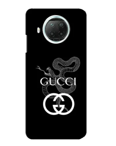 Чехол для Xiaomi Mi 10i с картинкой «Gucci — серебряная змея» Чехол для Xiaomi Mi 10i с картинкой «Gucci — серебряная змея»