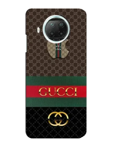 Чехол для Xiaomi Mi 10i с картинкой «Gucci — брендированный десерт» Чехол для Xiaomi Mi 10i с картинкой «Gucci — брендированный десерт»
