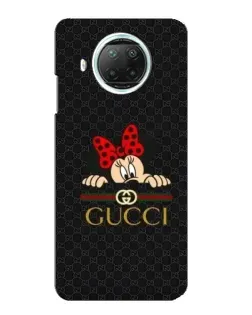 Чехол для Xiaomi Mi 10i с картинкой «Минни Маус Gucci — черный» Чехол для Xiaomi Mi 10i с картинкой «Минни Маус Gucci — черный»