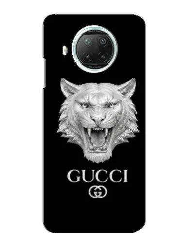 Чехол для Xiaomi Mi 10i с картинкой «Gucci — серебряный лев» Чехол для Xiaomi Mi 10i с картинкой «Gucci — серебряный лев»