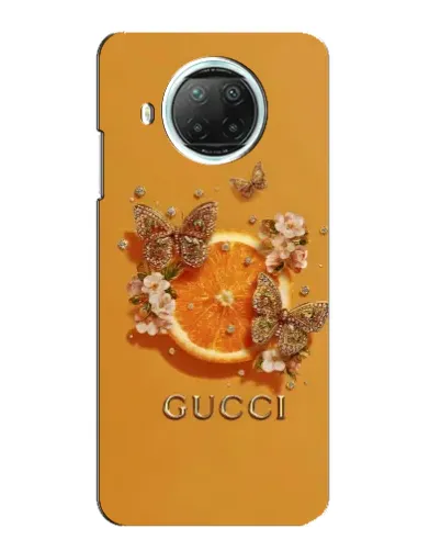 Чехол для Xiaomi Mi 10i с картинкой «Gucci — золотые бабочки» Чехол для Xiaomi Mi 10i с картинкой «Gucci — золотые бабочки»