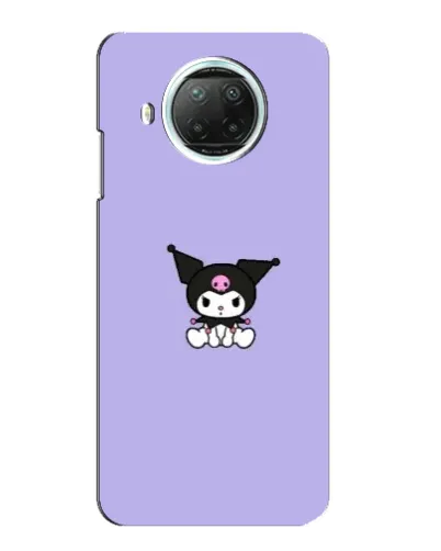 Чехол для Xiaomi Mi 10i с картинкой «Kuromi — фиолетовый минимализм»