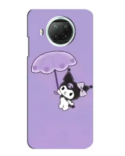 Чехол для Xiaomi Mi 10i с картинкой «Kuromi с зонтиком»
