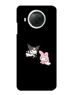 Чехол для Xiaomi Mi 10i с картинкой «My Melody и Kuromi»
