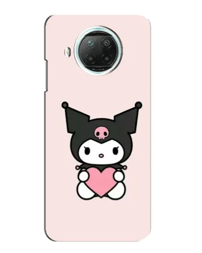 Чехол для Xiaomi Mi 10i с картинкой «Kuromi и сердце»
