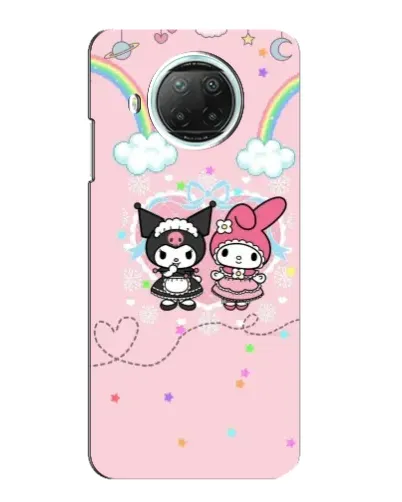 Чехол для Xiaomi Mi 10i с картинкой «My Melody и Kuromi»