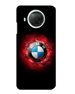 Чехол для Xiaomi Mi 10i с картинкой «Логотип BMW — вспышка»