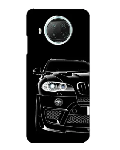 Чехол для Xiaomi Mi 10i с картинкой «Темный силуэт BMW» Чехол для Xiaomi Mi 10i с картинкой «Темный силуэт BMW»