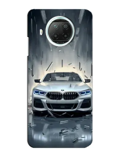 Чехол для Xiaomi Mi 10i с картинкой «BMW в свете фар» Чехол для Xiaomi Mi 10i с картинкой «BMW в свете фар»