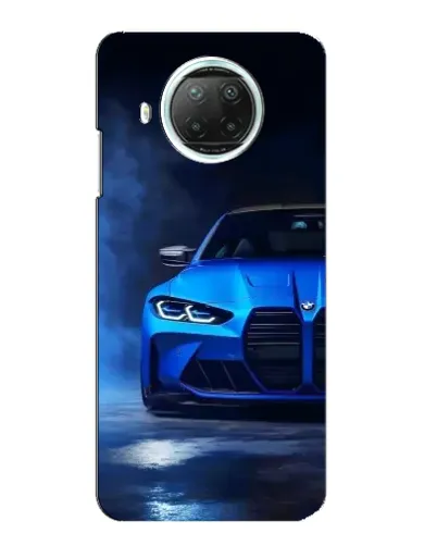 Чехол для Xiaomi Mi 10i с картинкой «Голубая BMW M4» Чехол для Xiaomi Mi 10i с картинкой «Голубая BMW M4»